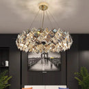Axyaa Luxury Crystal Chandelier for Living, Bedroom, Dining Room Lighting