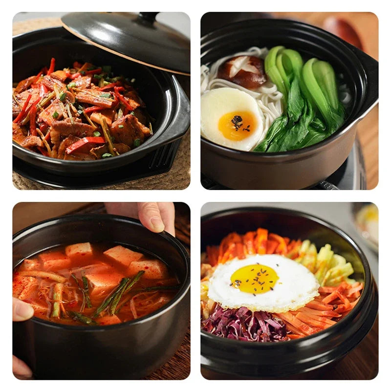Axya Little Pan Rice Casserole Korean Style Stone Pot Cookware