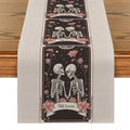 Axyaa Watercolor Plants Table Runner - Wedding & Dining Decoration