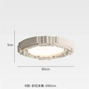 Axyaa French Carved Pendant Luxury Gypsum Hanging Lamp LED Lighting