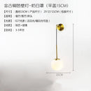 Axyaa Nordic Modern LED Wall Lamp Bedroom Living Room Gold Light Fixtures