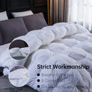 Axyaa King Size Down Comforter, 1200TC Cotton, Premium All Seasons Duvet Insert