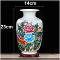 Axyaa Ceramic Vases: Modern Home Decor, Elegant Flower Arrangement for Living Room or TV Cabinet