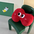 Axyaa Big Eyes Red Apples Pillows Sofas Plush Dolls - Christmas Birthdays Gifts