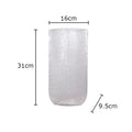 Axyaa Modern Glass Vase Hydroponic Flower Pot for Home Decor