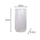 Axyaa Modern Glass Vase Hydroponic Flower Pot for Home Decor