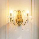 Axyaa Modern Crystal Wall Lamp for Bedroom and Living Room