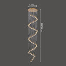 Axyaa Crystal Chandelier Pendant Light for Luxury Dining Room Decor