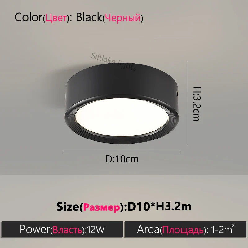 Axyaa 18W LED Downlights Ceiling Spot Lamp Surface Mounted Kitchen Lighting