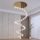 Axyaa Modern LED Chandelier Pendant Light for Dining Room Ceiling, Decorative Interior Lighting