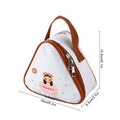 Axyaa Mini Thermal Lunch Bag: Insulated, Portable, Cute & Waterproof Cooler for Students.