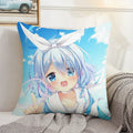 Axyaa Blue Archive Modern Women's Pillowcase 45x45 Decorative Cushion Cover