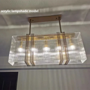 Axyaa Gold Lustre Steel Pendant Lights - Elegant Dining Room Hanging Lamp
