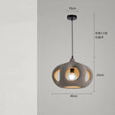 Axyaa Wabi Sabi Resin Pendant Lamp Chandelier for Home Decor