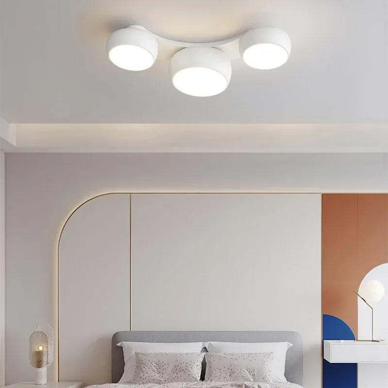 Axya LED Ceiling Chandelier: Modern Interior Light for Living Room, Bedroom, Dining Area