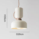 Nordic Cream Chandelier by Axyaa: Small LED Pendant for Restaurant and Bar