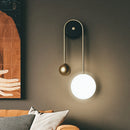 Axyaa Modern Nordic LED Wall Sconce for Home Living Room Decor