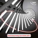 Axyaa Modern Fishbone Chandelier: Dimmable LED Pendant Ceiling Lights for Luxury Living Room