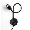 Axyaa LED Reading Light: Touch Dimmable Switch, 3 Color Modes, Flexible Gooseneck, 10 Brightness