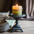 Axya Vintage Cast Iron Candle Holder Rack Home Decor & Photography Props.