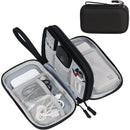 Axyaa Electronics Accessories Organizer - Waterproof Double Layers Storage for Cables & Gadgets