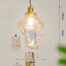 Axyaa Droplets LED Pendant Chandelier for Home Decor