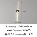 Axyaa Modern Crystal LED Wall Lamp for Bedside TV Backdrop, Hallway, Staircase Lighting