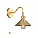 Axyaa Indoor LED Wall Lights with Pull Chain Switch for Bedroom and Living Room
