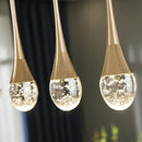 Axyaa Modern Crystal Bubble Chandelier for Home Indoor Lighting