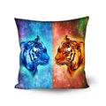 Axyaa Animal Print Cushion Cover - Stylish Polyester Throw Pillow for Home Decor