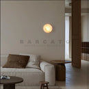Axyaa Dolomite Marble Wall Lamp - Nordic Design LED Lighting for Living Room & Bedroom