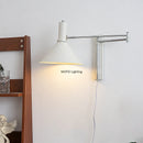 Axyaa Vintage Wall Lamp Plug Rotatable Bedside LED Lighting Sconce