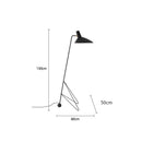 Axyaa Nordic LED Floor Lamps - Decorative Metal Table Lights for Living Room