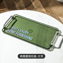 Axyaa Light Luxury Water Cup Tray for Home Storage and Organization