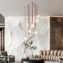 Axyaa Designer Belt Pendant Lamp - Minimalist Creative Model for House Hotel Loft