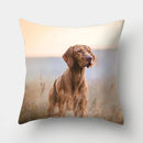 Dog Pattern Cushion Cover for Home Decor by Axyaa