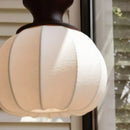 Axyaa Silk & Wood Pendant Lamp - Elegant Home Lighting for Dining, Kitchen & Bedroom