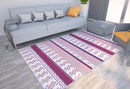 Axyaa Geometric Print Carpet for Boho Home Decor