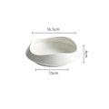 Axyaa Ceramic Main Dish Plate for Hotel and Home - Stylish Tableware for Dining