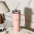 Axyaa Stainless Steel Vacuum Insulated Tumbler with Lid and Straw