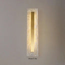Axyaa LED Alabaster Wall Lamp: Modern Copper Light Fixture for Hotel Living Room & Bedroom