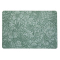 Axyaa Khaki Leather Placemats Set for Dining Table, Waterproof & Non-Slip Mats