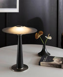 Axyaa Modern Glass Table Lamp for High-end Bedroom Ambiance
