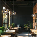 Axyaa Wabi Sabi Resin Pendant Lamp Chandelier for Home Decor