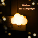 Axyaa Cloud Motion Sensor Night Lights for Kid's Bedroom and Hallways