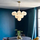 Axyaa Glass Grape Pendant Lights Chandelier for Kitchen Living Room Bedroom
