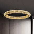 Axyaa Luxury Crystal Chandeliers for Home Villa Lighting in Living Dining Room
