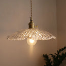 Axyaa Modern Green Glass LED Pendant Light for Kitchen, Bedroom, and Bar