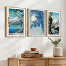 Yuming Yamanaka Cherry Blossoms Canvas Print Wall Art Posters by Axyaa