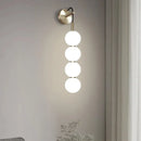 Axyaa Nordic Glass Pendant Light: LED Multihead Smoke Grey Hanging Lamp